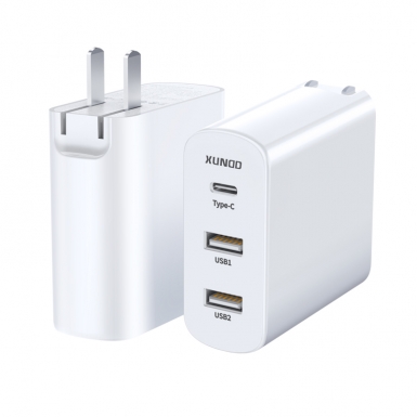 XUNDD — XDCH-010 Three Ports 63W Quick Charger